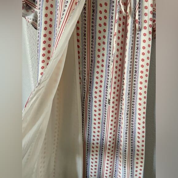 The Jetset Diaries Wild Child Long Flutter Sleeve Wrap Maxi Dress Size XS New - Picture 6 of 11